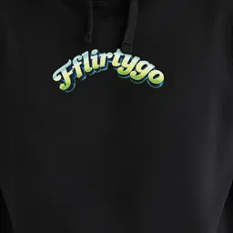 FFLIRTYGO Men Printed Hooded Sweatshirt image 3