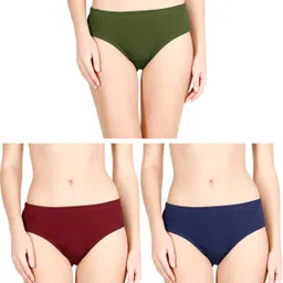 rupa Pack of 3 Women Hipster Multicolor Panty-picture-21