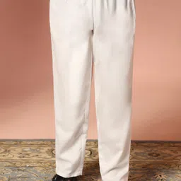 FASHION DREAM Boys Embroidered Mandarin Collar Kurta & Trousers image 5