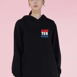 NUSYL Women Graphic Printed Oversized Hooded Sweatshirt-image-13
