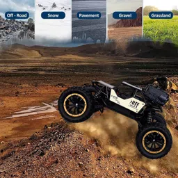 nickspool 1:18 RC Rock Crawler Car with Mist, 2WD Off-Road Monster Truck for Kids image 2