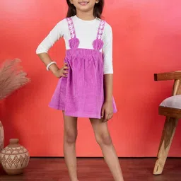 Sangria Girls Cotton Fit and Flare Dresses-picture-55