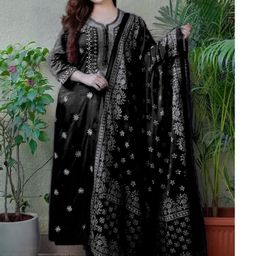 SUPPAR SLEAVE Women Cotton Blend Kurta Sets-picture-14