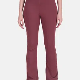 Wearjukebox Women Relaxed Fit Ribbed Whisper Tights-image-42