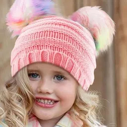 EL REGALO Girls Woollen Beanie-picture-44