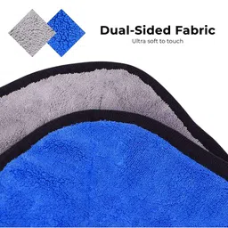 Sparrow world Green & Black 570 GSM High Absorption Hand Towel image 3