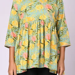 Rakshita Fashions Floral Print Wrap Top image 2