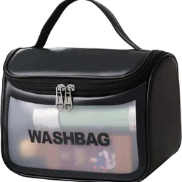zeinwap Women Black Cosmetic Bag-picture-10