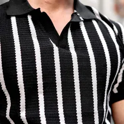 Maniac Men Polo Collar T-shirt image 2