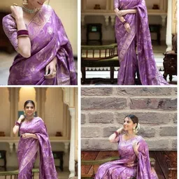Aaishvyapparels Woven Design Zari Art Silk Handloom Banarasi Saree-picture-44