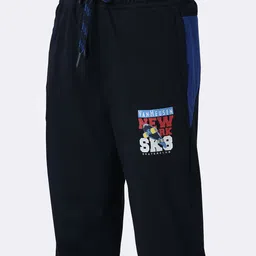 Van Heusen Boys Printed Cotton Smart Tech Easy Stain Release Track Pants image 3