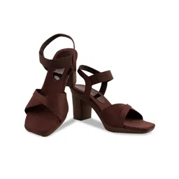 DEAS Square Toe Block Heels With Backstrap image 2