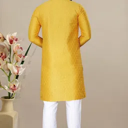 shivgarmets Men Jacquard Kurta Pyjama Set image 2