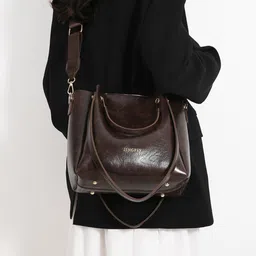 corsica DressBerry PU Structured Shoulder Bag-picture-34