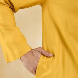 Fabindia Men Thread Work Kurta image 4