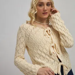 Virgio Pure Cotton Cropped Front Tie Up Top-image-26