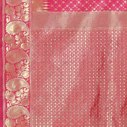 J 6 DESIGNER Woven Design Zari Art Silk Heavy Work Banarasi Saree image 4