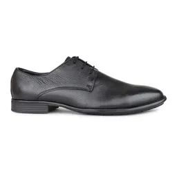 PRIVO by Inc.5 Men Textured Leather Pointed Toe Lace-Up Formal Derby Shoes image 3