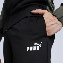 Puma Men Colorblocked Pure Cotton Long Sleeve Tracksuit image 5