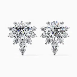 VALANOVA BIS Hallmark 18KT Yellow Gold Diamond Studded Earrings- 1.42 gm-picture-31