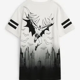 The Souled Store Boys Superhero Printed Round Neck Cotton T-Shirt-image-74