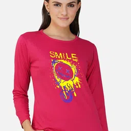 Metronaut Women 2 Printed Bio Finish Applique T-shirt image 3