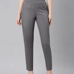 TWIN BIRDS Women Solid Trousers-image-58