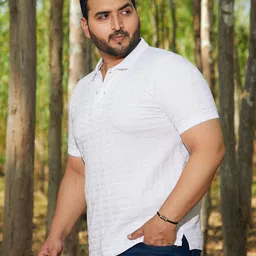Instafab Plus Men Polo Collar Pockets T-shirt image 3