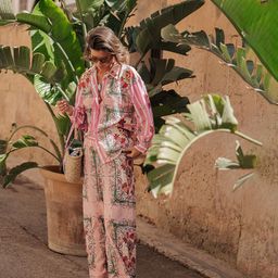 JC Mode Floral Printed Oversized Shirt With Palazzos-picture-22
