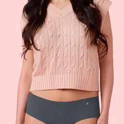 Enamor Mid-Rise Seamless Hipster Brief PH40 IGY-picture-36
