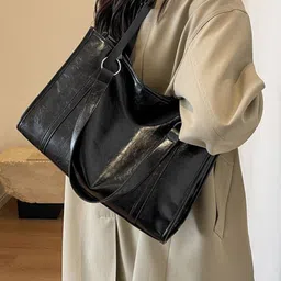CORSICA Women Black PU Handbags image 2
