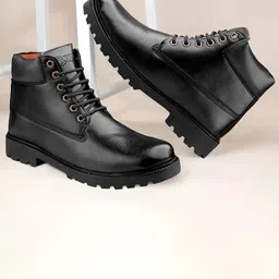Bxxy Men Ankle Lace-up Regular Boots-picture-36