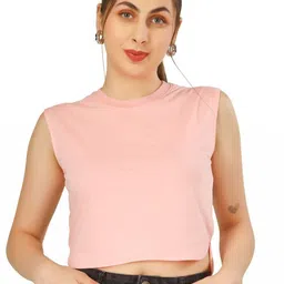 BLUEFICUS Women Sleeveless Cotton Tank Crop Top-picture-17