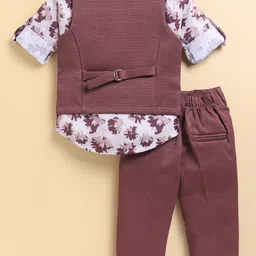 LITTLE COLLARS Boys 3-Piece Single-Breasted Suits image 3