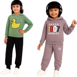 US TRENDZ Girls Set Of 2 Printed Tracksuits-picture-21