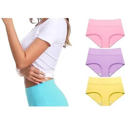 Diving Deep Women Pack of3 Hipster Briefs-image-96