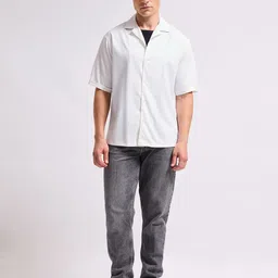 MISCHIEF MONKEY Men Classic Casual Shirt image 3