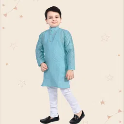 Kidotsav Boys Kurta with Pyjamas & image 2