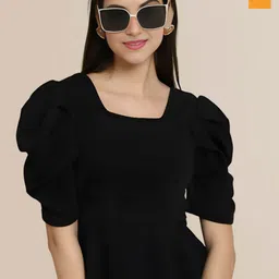 Mast & Harbour Puff Sleeve Top-picture-32