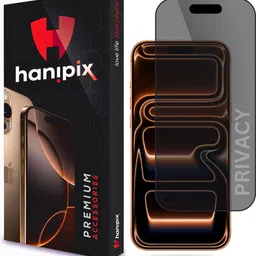 Hanipix Edge To Edge Tempered Glass for Apple iPhone 17 Pro – Anti Spy Privacy Glass-picture-48