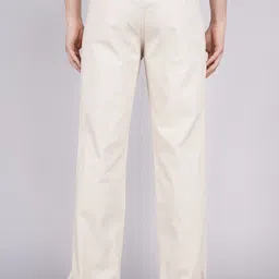 killer Men Straight Fit Light Blue Cotton Blend Trousers image 4