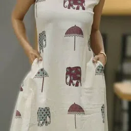 yagnik fashion Women Cotton Rayon Kurta Palazzo Set image 4