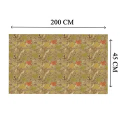 Jaamso Royals Multicoloured Leaves Printed Self Adhesive Wallpaper image 4