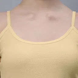 FBAR Pack Of 2 Ribbed U-Neck High Quality Cotton Camisoles image 2