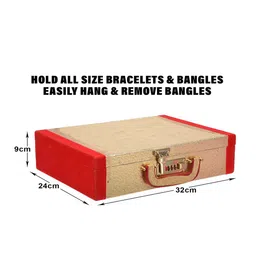 Kuber Industries Velvet Bangle Organisers image 2