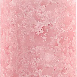 parkash candles Set of 3 Fragrance Pillar Candles Baby Pink Marble Finish (White Sage Fragrance) Candle image 3