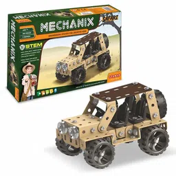 Zephyr Metal Mechanix DIY Safari Car - 155 Pieces-image-51