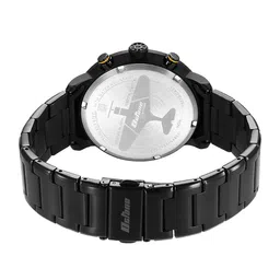 Titan Men Black Dial & Black Stainless Steel Bracelet Style Straps Analogue Watch 1857NM01 image 2