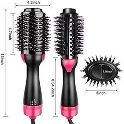 ND BROTHERS 3IN1 Hair Straightener, Hair Curling, Hair Dryer, One Step Hair Dryer ND37 Hair Dryer-picture-24