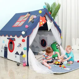kalptarucreation blue city tent house for kids 3 year to 10 year image 2